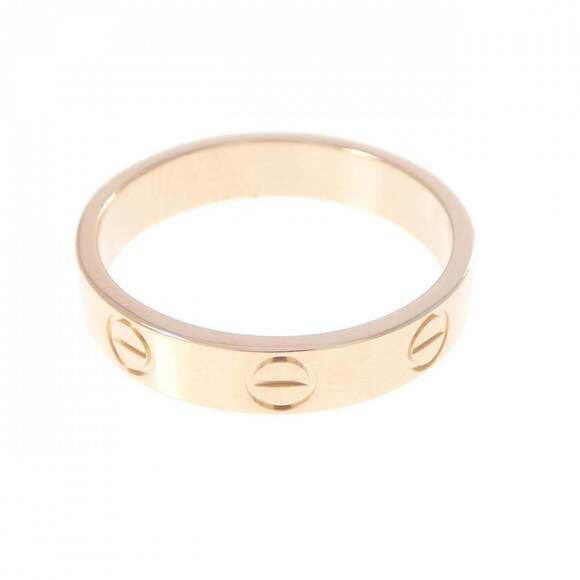 Authentic Cartier LOVE Ring Rose Gold 18K Au 750 Size 51/5.5  CARTIER Gold Love Ring